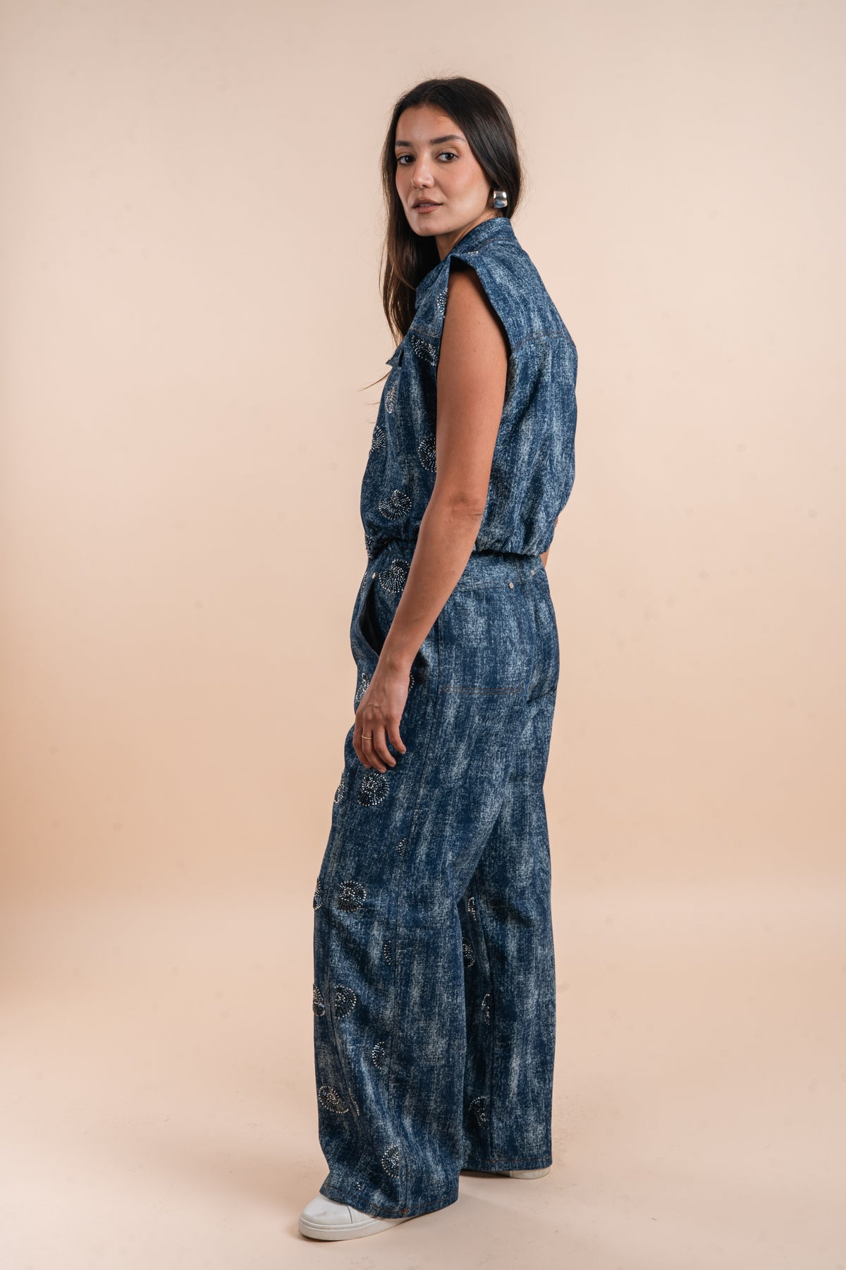 Embellishment shells - Dark Denim Vest