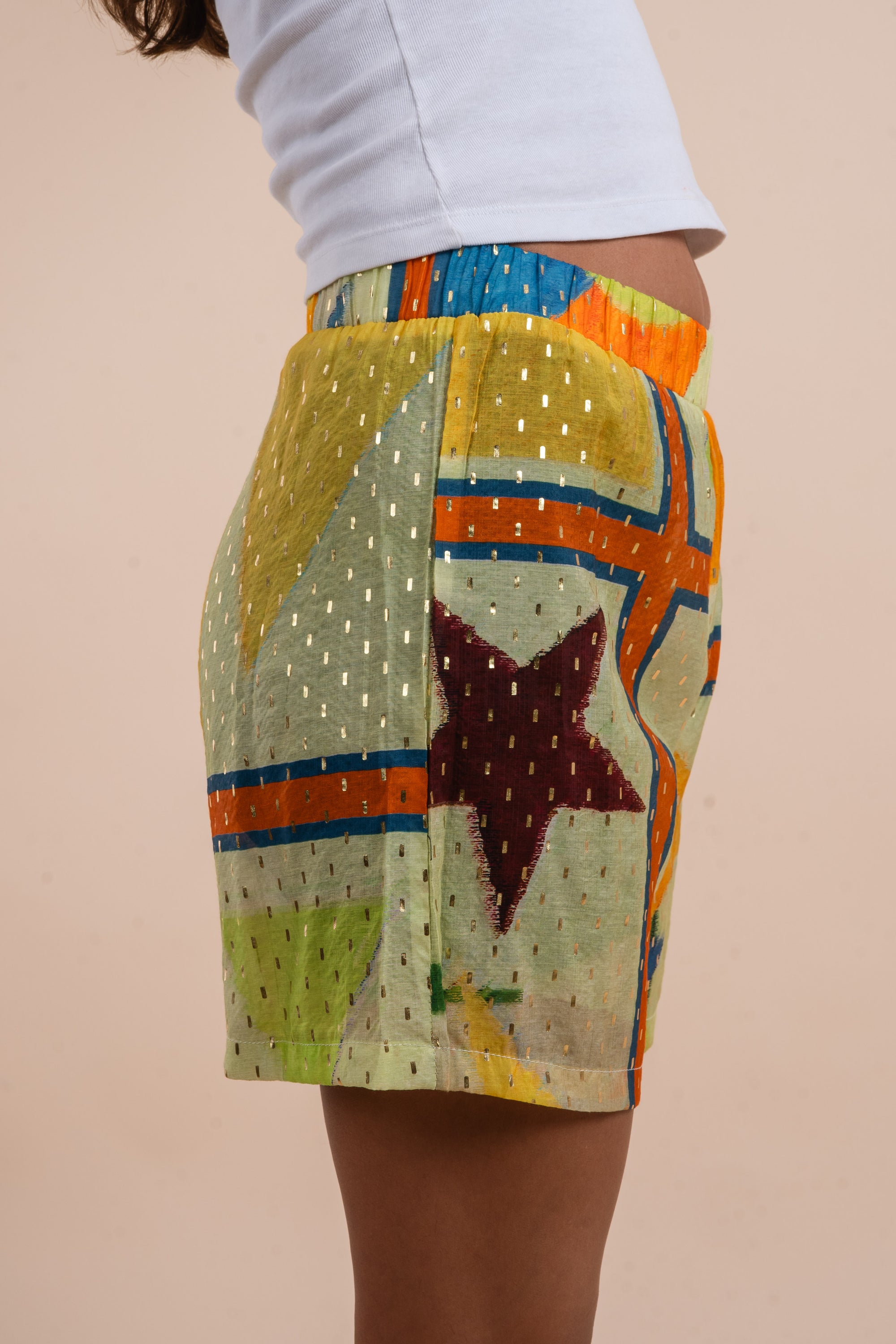 Abstract print Shorts