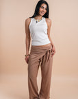 Scarf pants - dusty pink