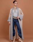 Knitwear kaftan