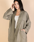 Olive Melton Cardigan