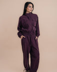 Peach skin plum set