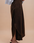 Flowing Pants with vents - café