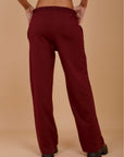 Burgundy Tie sweats set