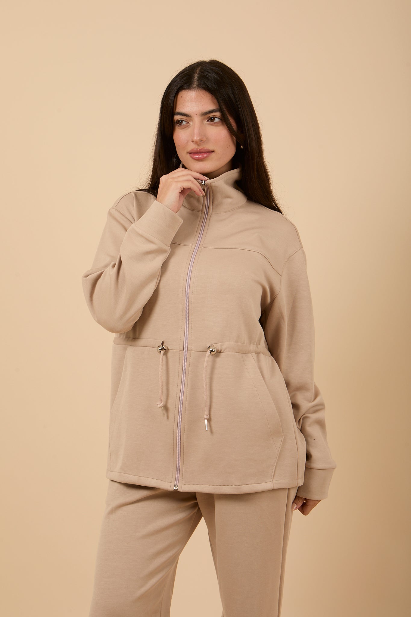 Soft touch Beige Jacket