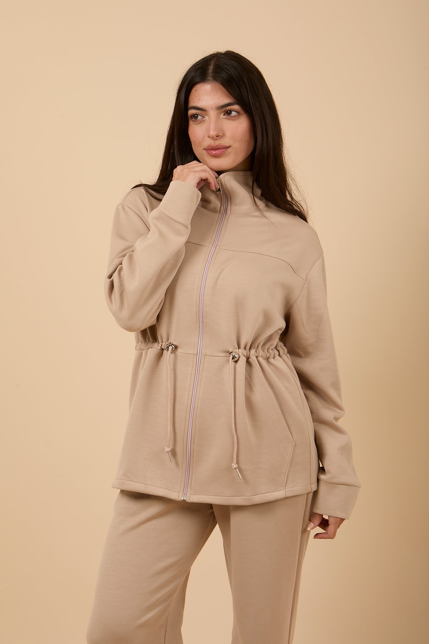 Soft touch Beige Jacket