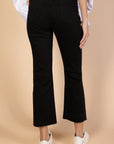 Ankle Length - Flare Jeans - Black