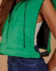 Side buckles Vest - Green