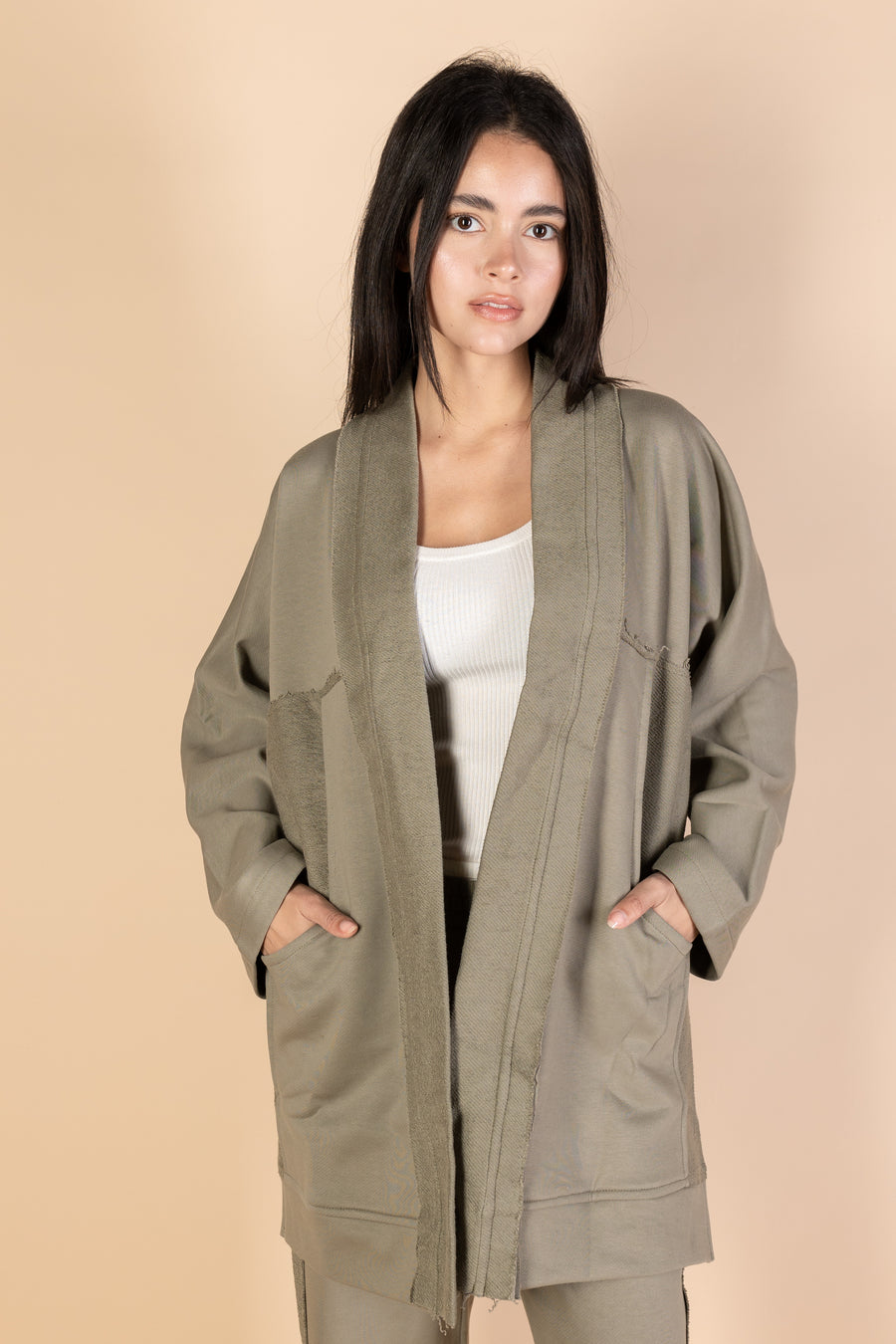 Olive Melton Cardigan