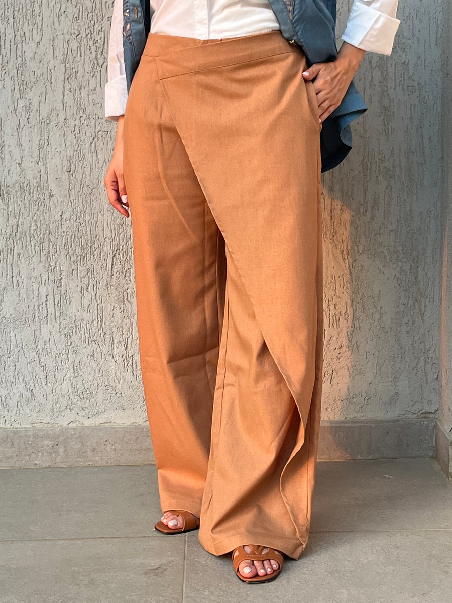 Havan Wrap Linen Pants