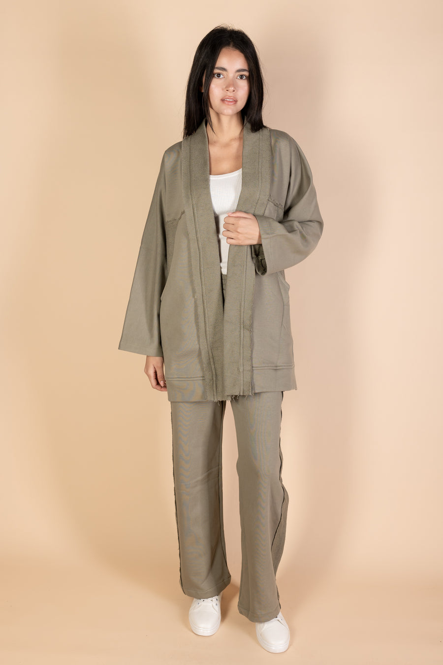 Olive Melton Cardigan