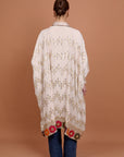 Halo - White coated Kimono + Belt