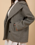 Black Long Wool Jacket
