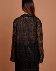 Black Lace Blazer