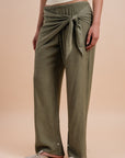 Scarf Pants - olive