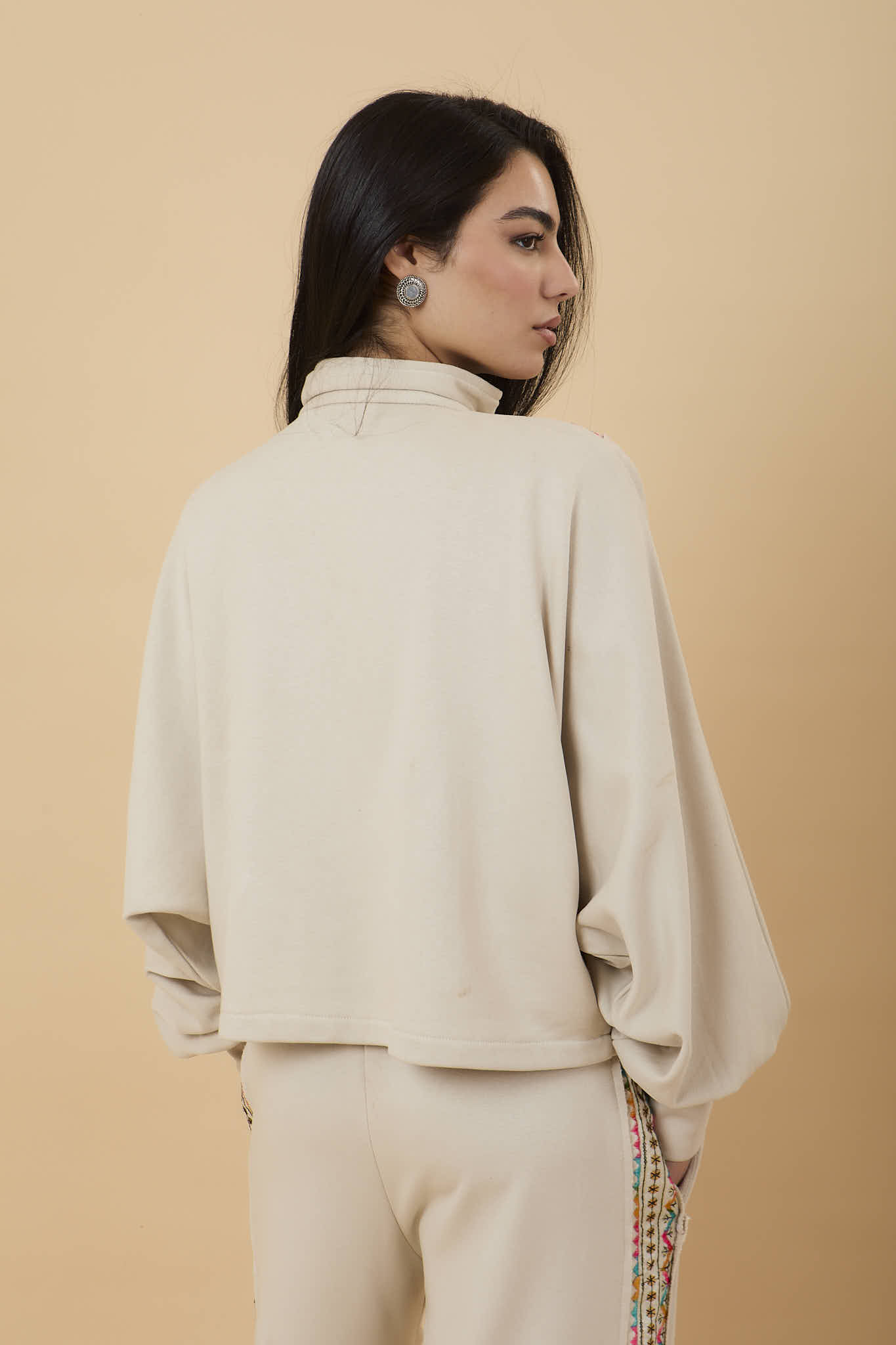 Melton x Embro zip-up