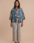 Blue Floral shirt