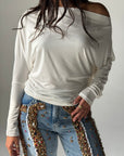 Draped Top - Offwhite