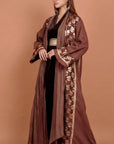 Sparkle brown kaftan