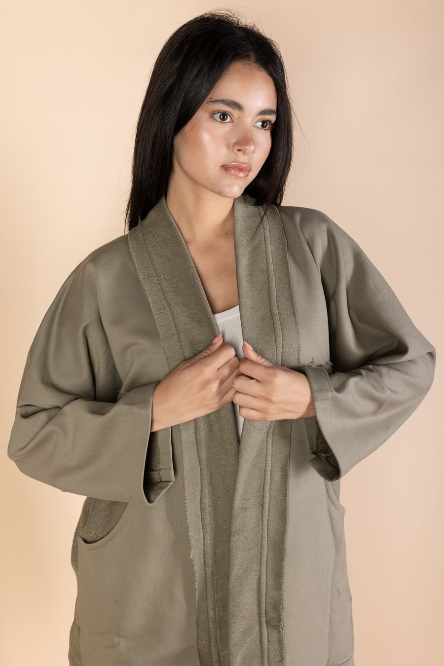 Olive Melton Cardigan