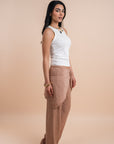 Scarf pants - dusty pink