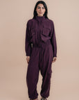 Peach skin plum set