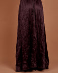 Set of Skirt +Top  - Brown
