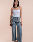 Boyfriend Jeans stone embelishments