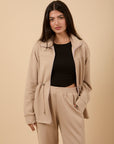 Soft touch Beige Jacket