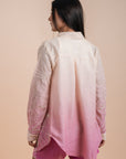 Grading yellow/pink embro shirt