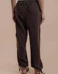 Peach skin brown set
