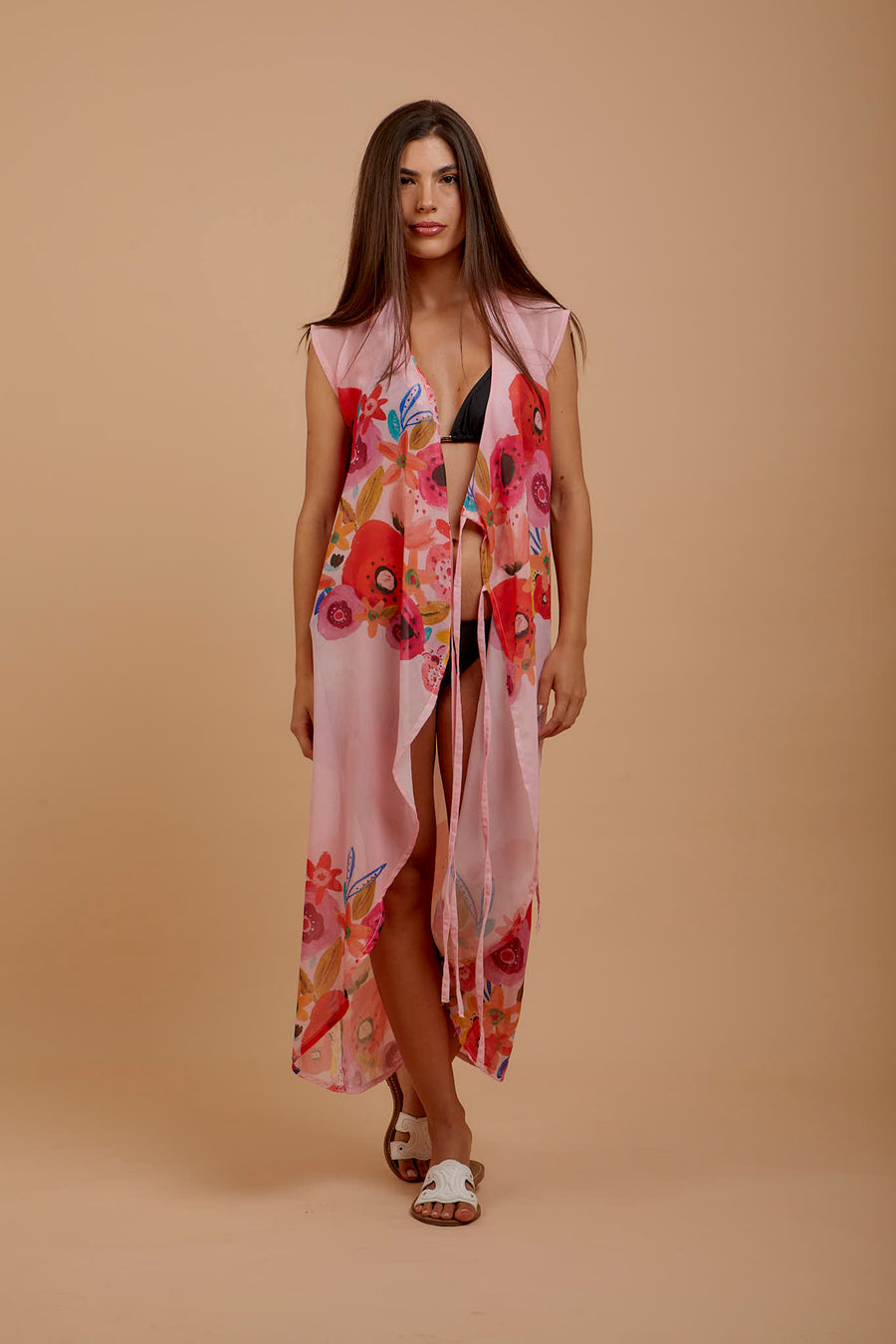 Red Rose wrap cover-up (choose pink or white )