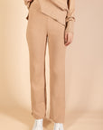 Camel Knit Pants