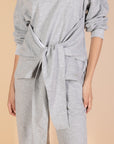 Grey Tie sweats set