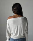 Draped Top - Offwhite