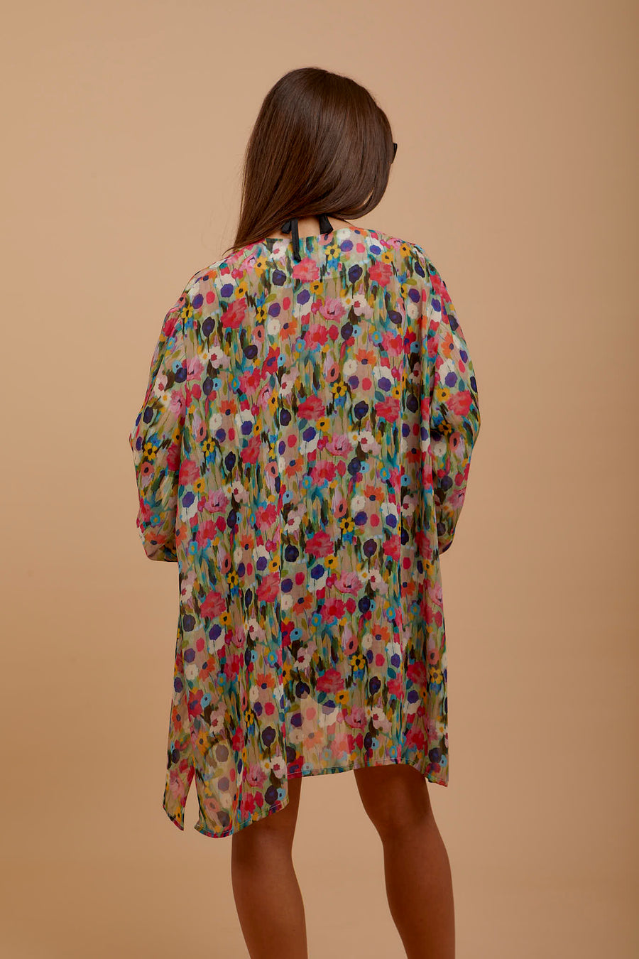 Floral Chiffon Kimono