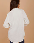 Off-White Soft Linen Shirt