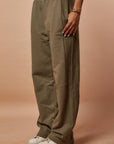 Olive Loose fit sweatpants