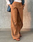 Havan Wrap Linen Pants