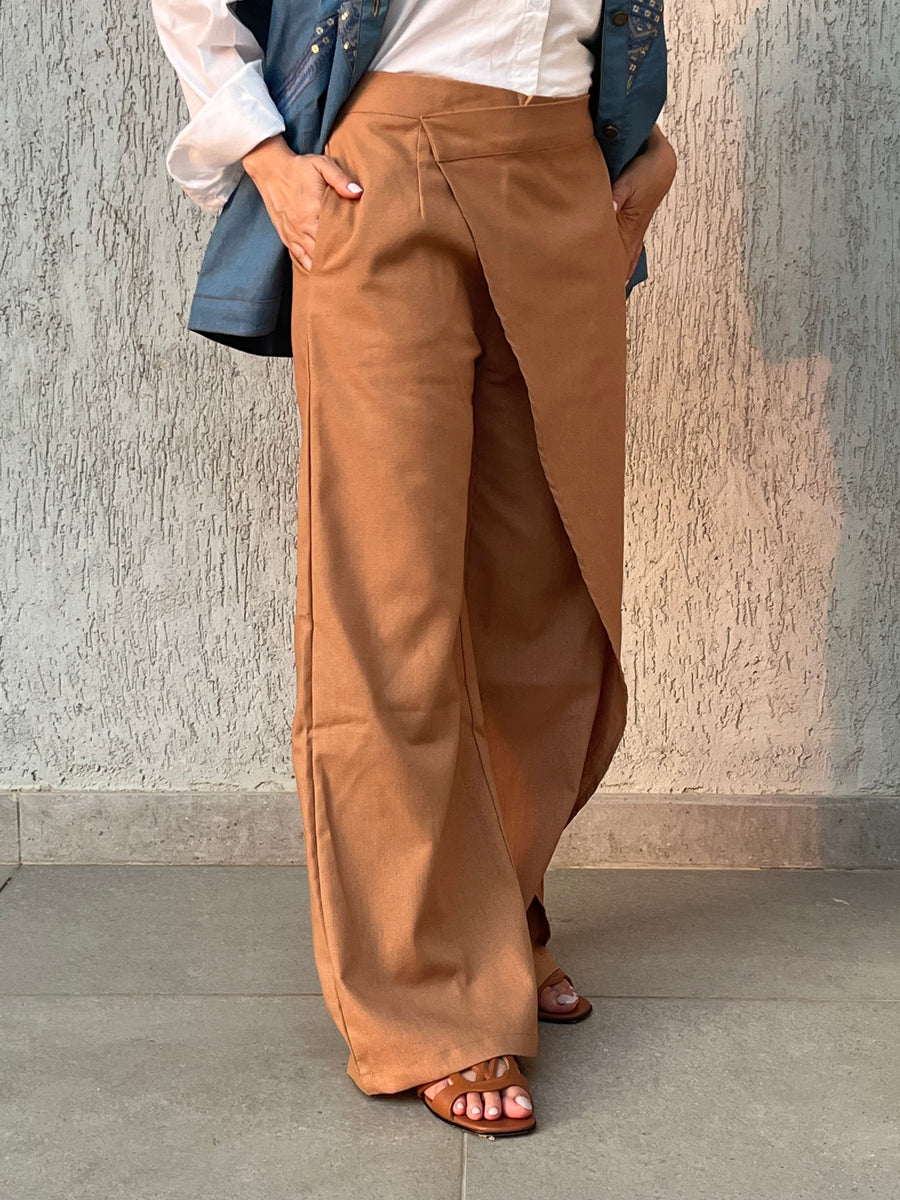 Havan Wrap Linen Pants