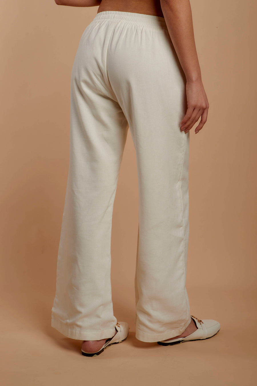 White Linen Pants (Extra coating)