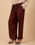 Balloon Pants - Burgundy