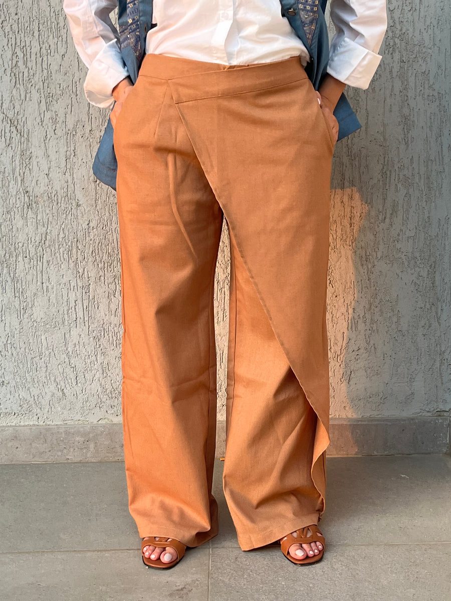 Havan Wrap Linen Pants