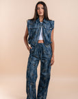Embellishment shells - Dark Denim Vest