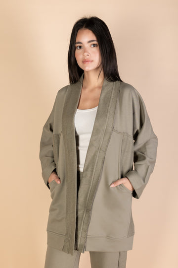 Olive Melton Cardigan