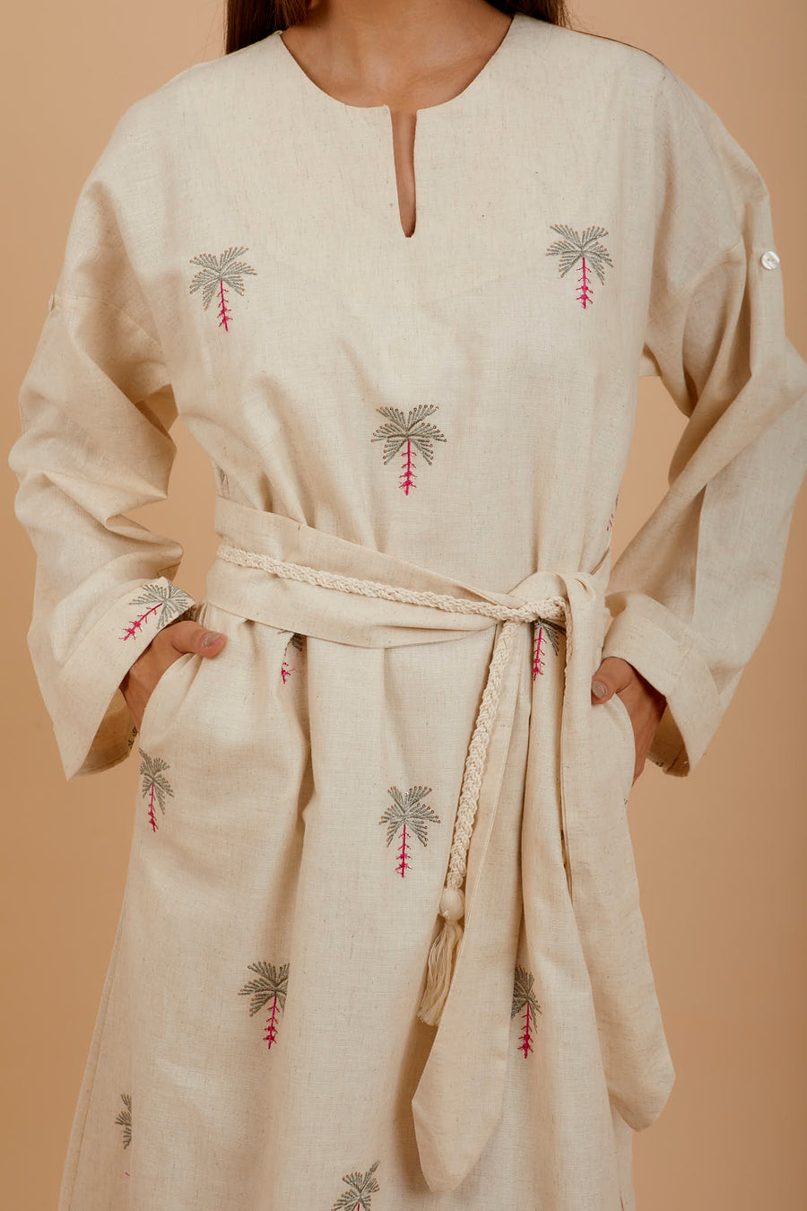 Long Palm Dress