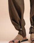 Scarf Pants - café