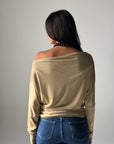 Draped Top - Cafe
