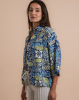 Blue Floral shirt
