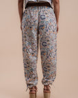 Floral print Pants + Vest Set